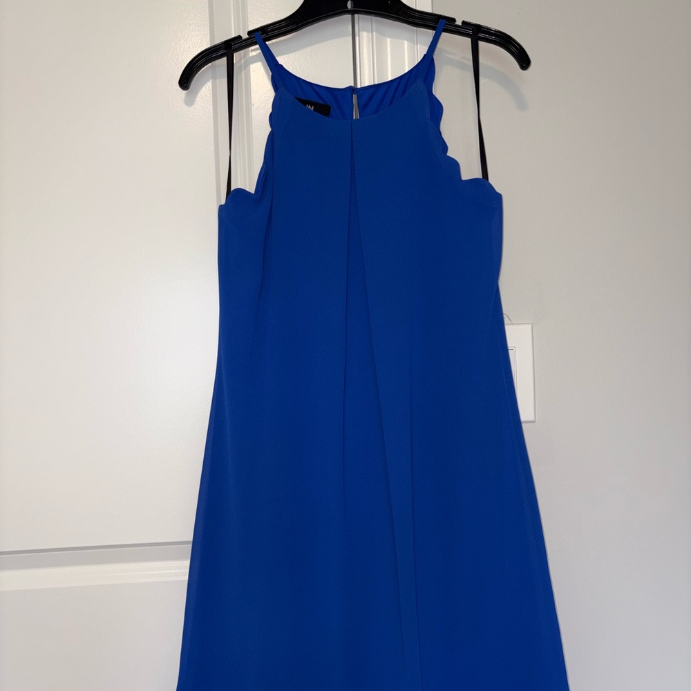 I.N. San Francisco Vibrant Blue Mini Dress